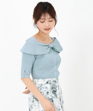 画像をギャラリービューアに読み込む, 【WEB先行予約販売/4月中旬発売予定】2wayリボンケープニット/MM528307

